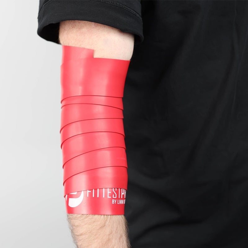 Limm Muscle Compression Floss Bands - Tack and Flossing Bands for Mobility, Fitness, and Recovery - Best for Athletes, Therapy and Injury - Set A: Includes 2 Levels of Compression and Travel Pouch - Image 4